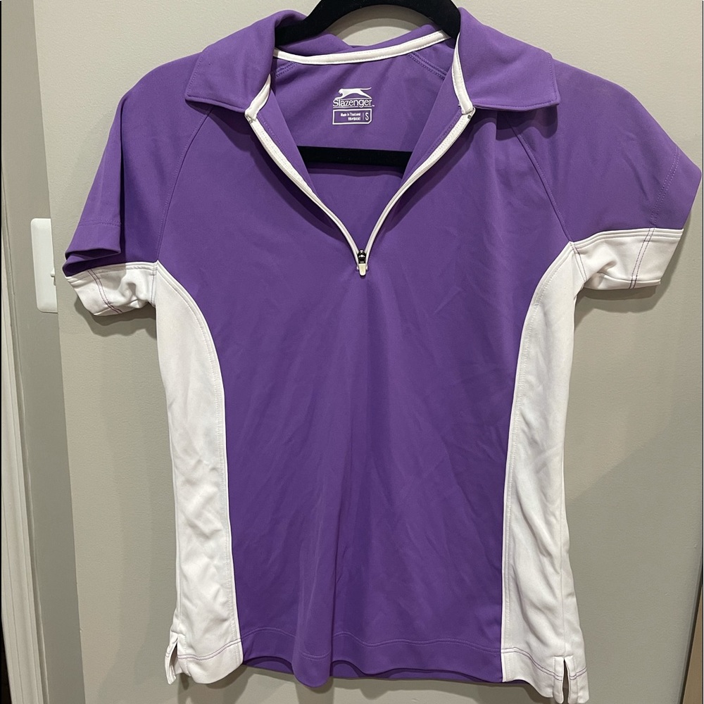 Purple Slazenger Shirt